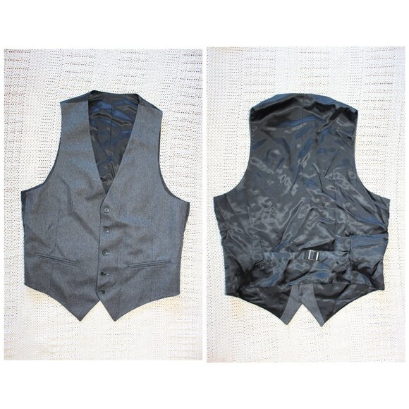 Yves Saint Laurent Men's sport Jacket & Vest Wool Size 38 Single Breast France - Picture 5 of 13